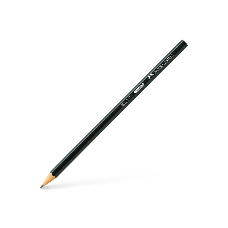 Crayons graphite HB Faber-Castell 1111 lot de 12 noir Crayons graphite HB Faber-Castell 1111 lot de 12 noir