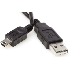 Câble USB Safescan - Mini USB pour mises à jour - Compatible avec Safescan 155I, 155-S, 165I, 165-S et 185-S