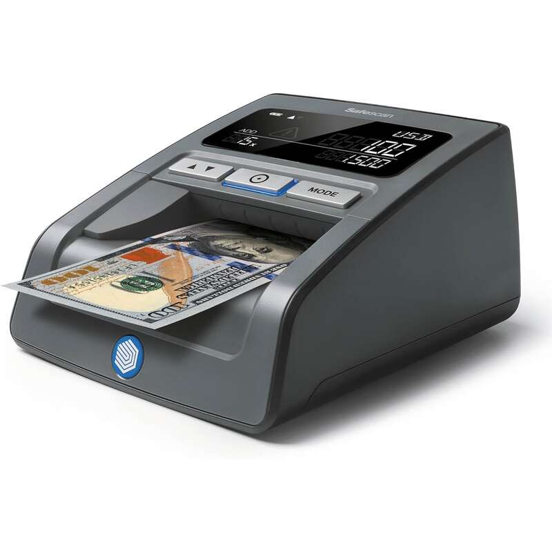 Vérificateur de billets Safescan 185-S - Vérification précise des billets de banque - Détection des contrefaçons - Vérification