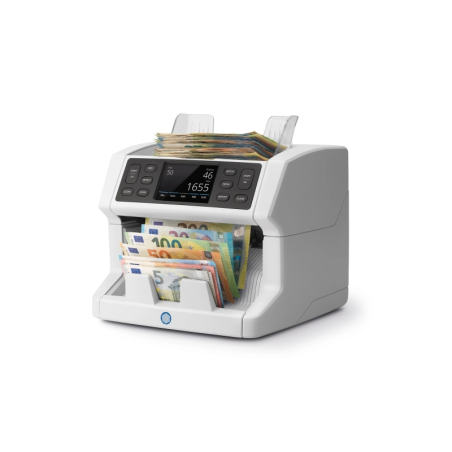 Compteur de billets Safescan 2865-S - Peut compter des billets mixtes - Écran tactile - Capacité jusqu'à 500 billets - 1200 bill