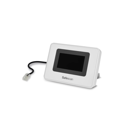 Écran LCD externe Safescan Ed-160 - Compatible avec les compteurs de billets Safescan 2265 et 2985-SX - Facilite la lecture des