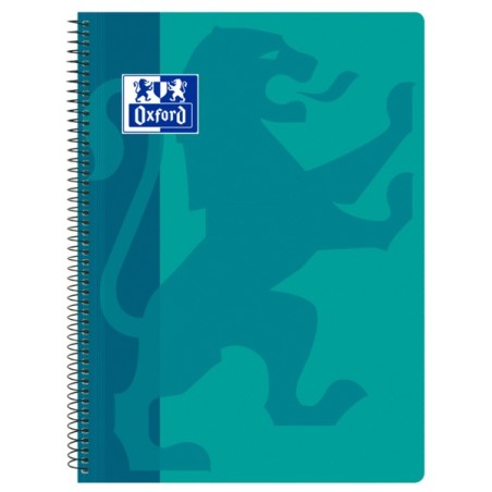 ✅ LOT de 5 Oxford School Classic Carnet à spirales avec couverture en plastique Folio 4 x 4 – Couverture en p en stock