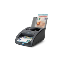 Détecteur automatique de faux billets Safescac 155-S - Pile et empileur inclus - Vérifie, compte et empile