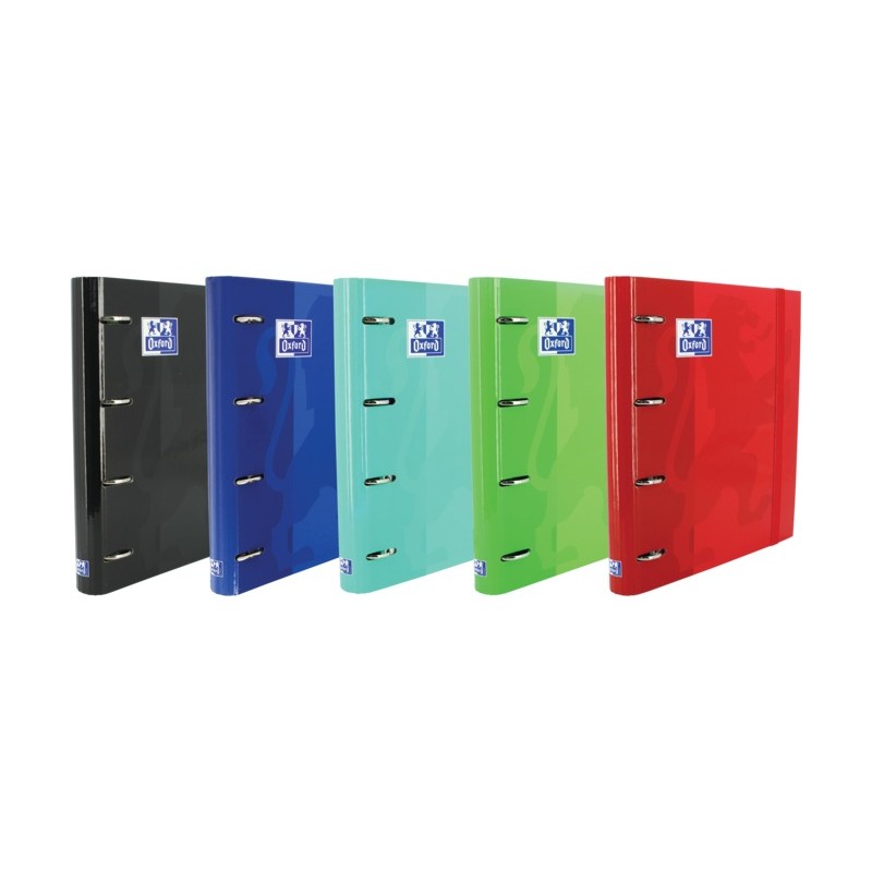 LOT de 10 Classeur européen Oxford Classic A4+ - Couverture extra rigide résistante - Dos 45 mm - Anneaux 4Dx35 mm - Comprend 5 LOT de 10 Classeur européen Oxford Classic A4+ - Couverture extra rigide résistante - Dos 45 mm - Anneaux 4Dx35 mm - Comprend 5