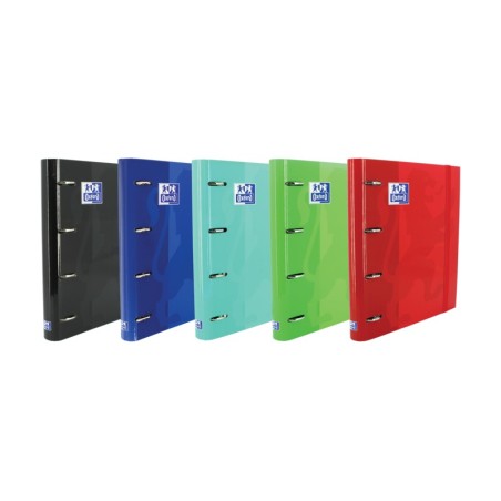 ✅ LOT de 10 Classeur européen Oxford Classic A4+ - Couverture extra rigide résistante - Dos 45 mm - Anneaux 4D en stock