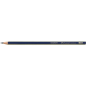 LOT de 12 Faber-Castell Goldfaber 1221 HB Crayon graphite – Haute qualité – Résistant à la casse – Corps bleu et rayures dorées