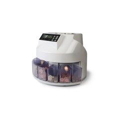 Compteuse et trieuse de pièces Safescan 1250 - 220 pièces par minute - Capacité jusqu'à 500 pièces