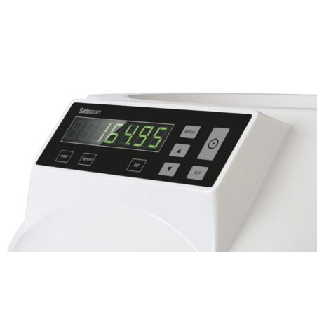 Compteuse et trieuse de pièces Safescan 1250 - 220 pièces par minute - Capacité jusqu'à 500 pièces