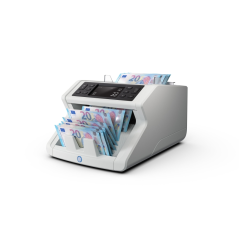 Compteuse de billets Safescan 2250 (G2) - Capacité jusqu'à 300 billets - 1 000 billets par minute - Détection de faux billets