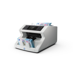 Compteuse de billets Safescan 2250 (G2) - Capacité jusqu'à 300 billets - 1 000 billets par minute - Détection de faux billets