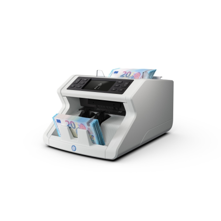 Compteuse de billets Safescan 2250 (G2) - Capacité jusqu'à 300 billets - 1 000 billets par minute - Détection de faux billets