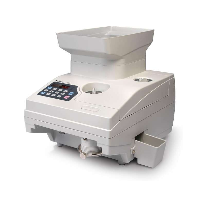 Compteur de pièces Safescan 1550 - Haute capacité - Écran LCD facile à lire - Vitesse de comptage rapide