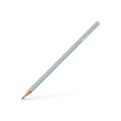Coffret Faber-Castell Sparkle Aurora avec 144 crayons graphite B triangulaires - Mine incassable - Mine argentée - Couleurs du c