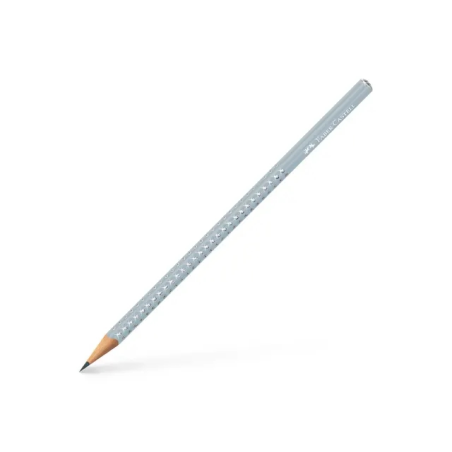 Coffret Faber-Castell Sparkle Aurora avec 144 crayons graphite B triangulaires - Mine incassable - Mine argentée - Couleurs du c
