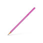 LOT de 12 Crayon graphite triangulaire Faber-Castell Sparkle Aurora B - Mine incassable - Mine argentée - Corps fuchsia