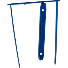 Fellowes Pack de 100 Fasteners - Plastico PP - 110mm - Admite hasta 600 Hojas de 80g - Color Azul