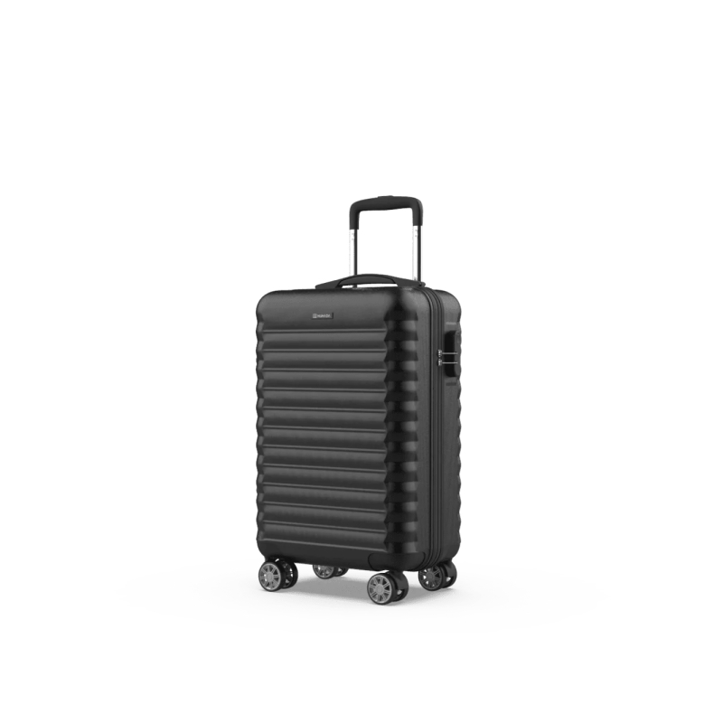 Valise cabine rigide Numada Upfly 20" - 4 roulettes doubles 360° - Serrure à combinaison 3 chiffres - Dimensions 55 x 36 x 19 cm