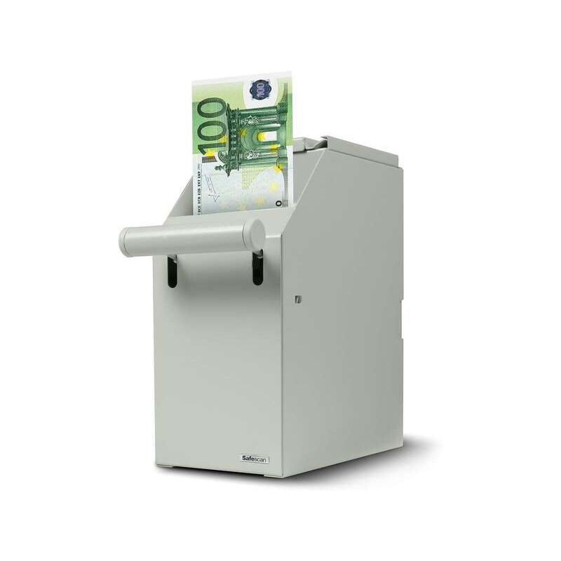 Safescan 4100 Blanc - Stockage sécurisé des billets - Conception en acier durable - Accès facile et discret - Confiance et quali