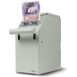Safescan 4100 Blanc - Stockage sécurisé des billets - Conception en acier durable - Accès facile et discret - Confiance et quali