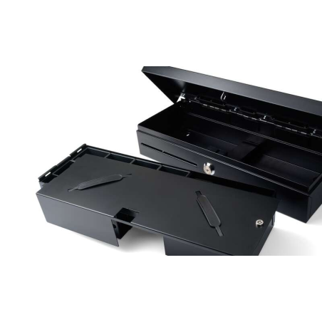 Safescan 4617C-LID Couvercle avec clé pour tiroir HD-4617C - Sécurité garantie - Compatible avec tiroir HD-4617C - Facile à inst