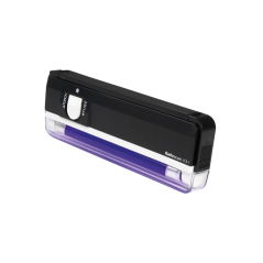 Détecteur de faux billets portable Safescan 40H - Lampe ultraviolette 4W - Lampe de poche LED pour vérification visuelle