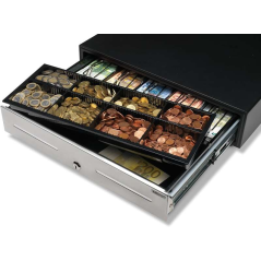 Tiroir de changement de vitesse Safescan 4646T - Conception réglable - Comptage rapide - Compatible avec le tiroir HD-4646S