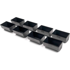 Safescan 4141CC Lot de 8 gobelets à tiroirs – Organisez et protégez vos billets et pièces de monnaie – Compatible avec les tiroi