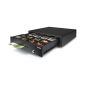 Tiroir-caisse Safescan LD-4141 24 V - Design robuste et élégant - Double connectivité - Installation facile - Comptage rapide et