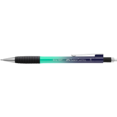 LOT de 12 Porte-mine Faber-Castell Grip 1347 Flow Edition Buzzing Blue 0,7 mm - Design attrayant - Prise en main confortable - G