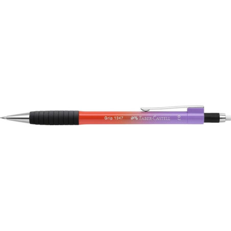 LOT de 12 Porte-mine Faber-Castell Grip 1347 Flow Edition Punchy Melon 0,7 mm - Design attrayant - Prise en main ergonomique - G