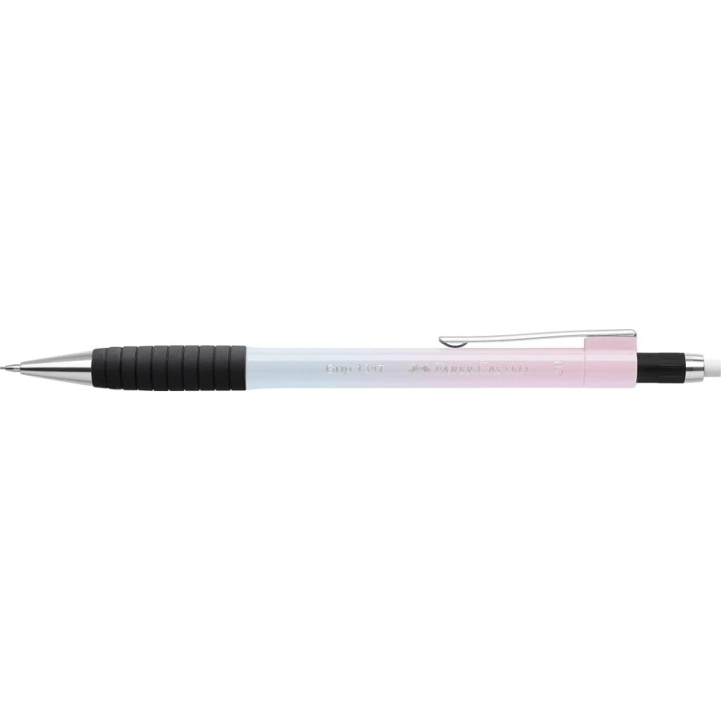 LOT de 12 Porte-mine Faber-Castell Grip 1347 Flow Edition Blushing Sky 0,7 mm - Design élégant - Prise en main confortable - Gom