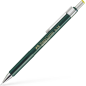 Faber-Castell TK-Fine 9713 Expositor con 40 Portaminas de Diferentes Graduaciones - Mina HB - Goma de Borrar Integrada