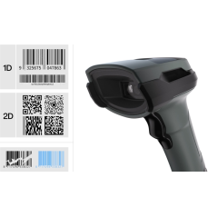 Lecteur de codes-barres 1D et 2D Safescan 330-W - USB-A - Installation facile - Support de fixation inclus