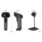 Lecteur de codes-barres 1D et 2D Safescan 330-W - USB-A - Installation facile - Support de fixation inclus