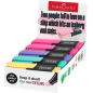 Faber-Castell TXTLNR Boîte de 10 marqueurs fluorescents - Pointe biseautée - Tailles de trait entre 1, 2 et 5 mm - Encre à base