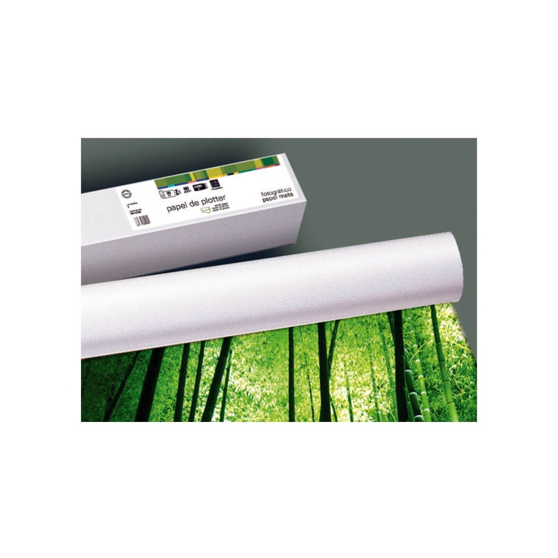 Rouleau de papier Fabrisa pour traceur Mate 140 g - Dimensions : 1 067 mm x 30 m