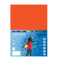 Lot de 25 feuilles de papier cartonné Fabrisa 180 g/m² - Format A3 - Orange