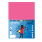 Lot de 25 feuilles de papier cartonné Fabrisa 180 g/m² - Format A3 - Couleur fuchsia