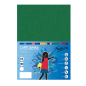 Lot de 25 feuilles de papier cartonné Fabrisa 180 g/m² - Format A3 - Vert foncé