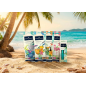Coffret Faber-Castell Tropical Escapes avec 4 feutres Goldfaber à double pointe (pointe pinceau et pointe fine 0,6 mm), solubles