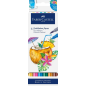 Coffret Faber-Castell Tropical Escapes avec 6 feutres Goldfaber à double pointe (pointe pinceau et pointe fine 0,6 mm), solubles