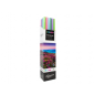 Fabrisa ColorPlus Présentoir de 30 Rouleaux de Papier Cadeau - Papier Kraft Vergé 70gr - Mesures du Rouleau 1x3m - Couleurs Asso