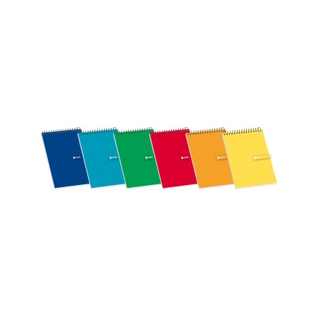 ✅ LOT de 10 Enri Spiral Notepad Couverture Souple 12º 4x4 - Feuilles carrées - Format Compact - Idéal pour No en stock