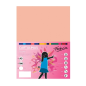 Paquet de 25 feuilles de papier cartonné Fabrisa 180 g/m² - Format A3 - Couleur saumon