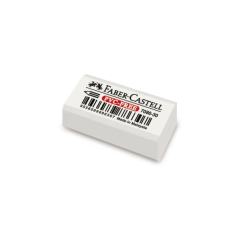 LOT de 30 Faber-Castell 7086 Gomme compacte en plastique sans PVC – Effacement propre et facile