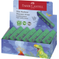 LOT de 15 Gomme Faber-Castell Dinosaure sans PVC - Forme triangulaire ergonomique - Sans résidus - Effacement propre et facile
