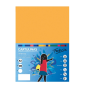 Lot de 25 feuilles de papier cartonné Fabrisa 180 g/m² - Format A3 - Jaune or