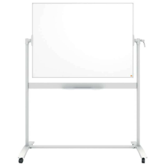 Nobo Mobile Whiteboard Nano Clean Classic - 1200x900mm - Pointeur Design - Blanc