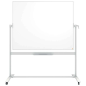 Nobo Mobile Whiteboard Nano Clean Classic - 1500x1200mm - Pointeur Design - Blanc