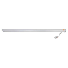 Nobo Electric Projection Screen for Wall 2400 × 1800mm - Support mural - Télécommande - Surface blanche mate - Couleur blanche